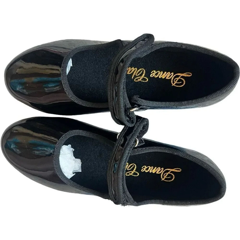 Youth Big Girls Dance Class Maryjane Dancing Jazz Tap Shoes - Sz 1